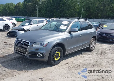 2014 Audi Q5 3.0T Premium Plus from USA, damaged, VIN WA1DGAFP5EA007352